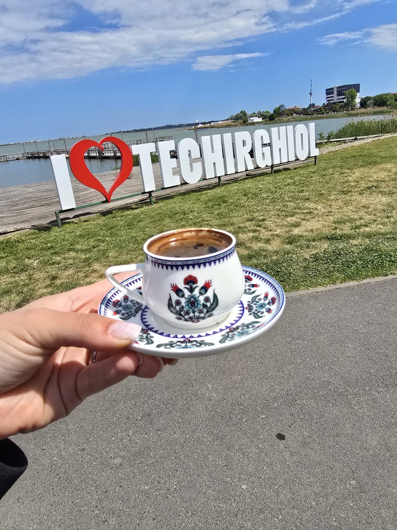 Cafea lângă Lacul Techirghiol